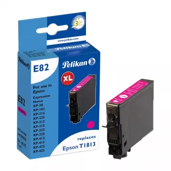 Pelikan compatibele inktcartridge voor Epson T1813 magenta (4,5 ml, 180 pagina's) - 1021430728
