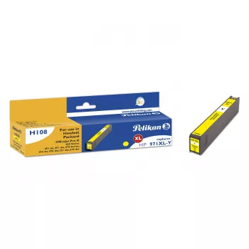 Pelikan compatibel inktpatroon voor HP CN628AE (geel, high yield) - 107-serie