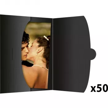 DAIBER 09024 fotohoezen zwart 20x30cm 20-pack