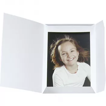 DAIBER portretmappen Sprint-Line 13x18 wit (100-pack)