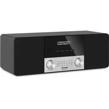 TechniSat CABLESTAR 400 DAB+ radio met Bluetooth, 2 x 10 W, zwart