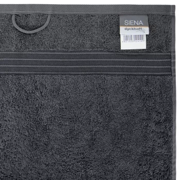 Dyckhoff Siena badhanddoek antraciet 70 x 140 cm