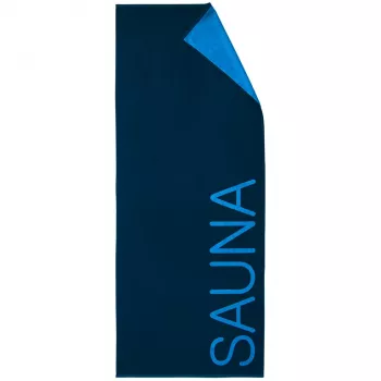 Dyckhoff saunahanddoek blauw 80x200 cm 500 g/m²