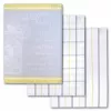 Dyckhoff Mojito Cocktail Checkered theedoekenset 3-delig 50x70 cm