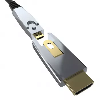 Kindermann HDMI-adapter - 19 pin micro HDMI