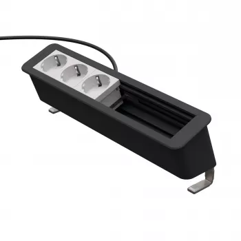 Kindermann CP Office Desk 6-voudig 3 x stopcontact
