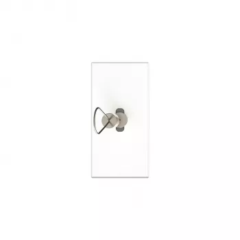 Kindermann Konnect flex 45 click retractor HDMI-kabelmodule, 1,2 m, zwart/zilver