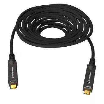 Kindermann USB-C AOC Full Feature kabel 10m male/male
