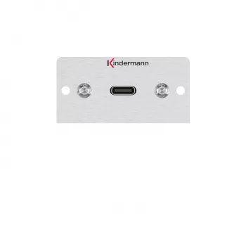Kindermann Konnect Alu 50 USB-C USB 4 compatibele dockingstation