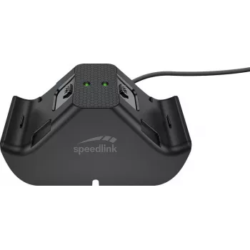 Speedlink JAZZ USB-controller-oplaadstandaard, 1,5 m, Zwart (SL-260002-BK)