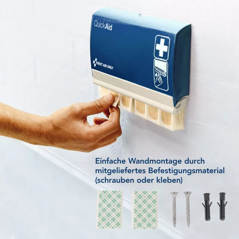 First Aid Only QuickAid pleistersdispenser P-44001 00