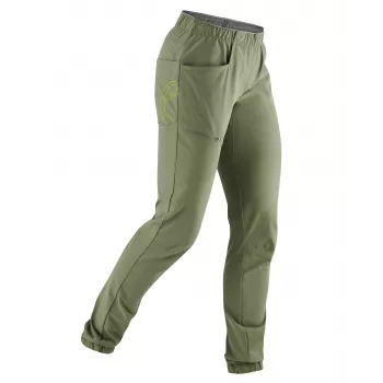 EDELRID dames klimbroek Radar Pants II Algae Green