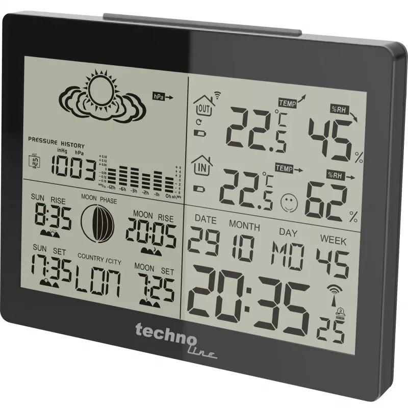 TECHNO LINE WS6760 weerstation met buitensensor