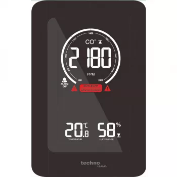 TECHNO LINE WL1030 weerstation luchtkwaliteitsmonitor CO2 temperatuur luchtvochtigheid