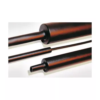 HellermannTyton krimpkous van polyolefine, stralingsvernet, 12/3 mm, zwart, 1 m (TREDUX-MA47-12/3 PO-X BK 6)