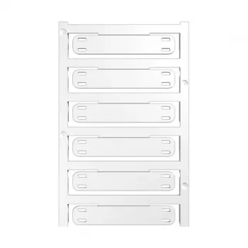 Weidmüller SFX 11/60 MC NE WS Draadmarkering, 60 x 11 mm, PA66, wit, 60 stuks