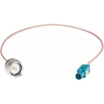 Albrecht antenneverbindingskabel PL-connector > Fakra-connector 5m RG58 zwart