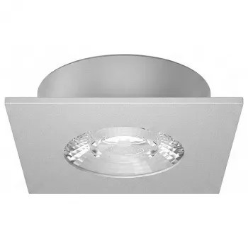 SYNERGY21 Synergy 21 LED inbouw plafondspot Helios zilver - vierkant - warmwit