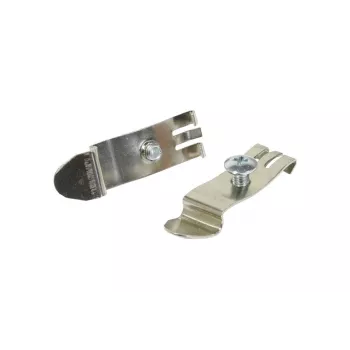 SYNERGY 21 Keystone DIN-rail montageklem, universeel, schroeftype, metaal, 1 paar (S216385)