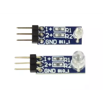 ALLNET 4duino tweekleurige ledmodule (rood/groen) - 5mm bicolor digitale led voor Arduino, Raspberry Pi