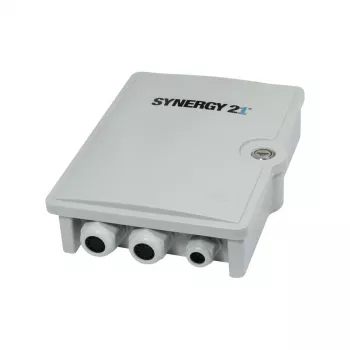 SYNERGY21 FTTH wandbehuizing, IP55, 1x ingang/24x uitgang 2mm of 2x uitgang 4-12mm