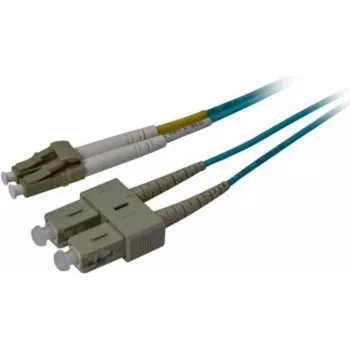 Synergy 21 10m OM3 LC-SC duplex glasvezel-patchkabel - aqua