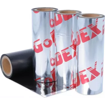 Godex was/hars thermotransferlint 80mm x 450m zwart (245.080.450.4.10)
