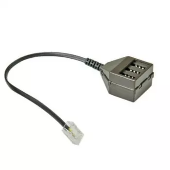 ROLINE Secomp telefoonadapter RJ-45 (M) naar TAE-NFN (F) zwart