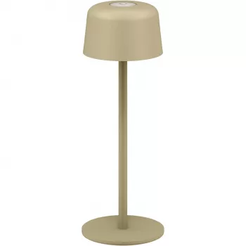 GOOBAY draadloze LED tafellamp, maat S, 25 cm, beige
