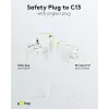 Goobay stroomkabel 3m wit