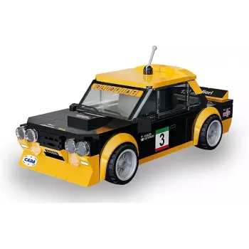 Jamara CaDA Fiat Abarth 131 1:24 zwart bouwstenenset (402921)