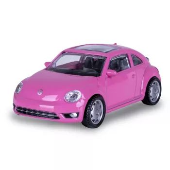 Jamara VW Käfer diecast modelauto 1:43 roze - volledig gemonteerd unisex 3+