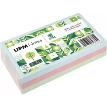 UPM Notes plaknotities 5655-20PG-3 pastel 125x75mm 100 vel gesorteerd 3 blokken