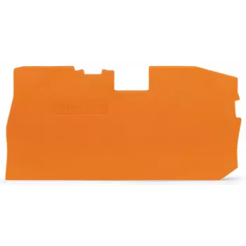 WAGO 2016-7192 afdekplaat voor rijgklemmen - oranje - 1 mm - 69 mm - 38 mm - 2,42 g