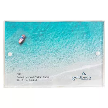 Goldbuch Pure acrylglas fotolijst 10x15 cm transparant staand