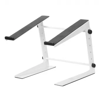 Adam Hall SLT001EW laptopstandaard - wit - staal - 225 mm - 250 mm - 340 mm