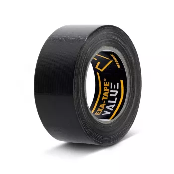 Adam Hall DTEXAVB50 Gaffer Tape, zwart, 50 mm x 50 m