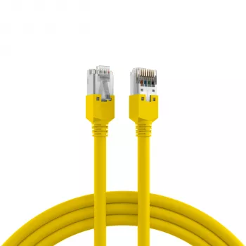 EFB Elektronik RJ45-patchkabel Cat.5e SF/UTP LSZH Draka UC300 TM11 geel 15 m