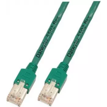 EFB Elektronik Hirose TM11 Daetwyler 5502 4p flex patchkabel RJ-45 male naar RJ-45 male Cat.6 S/FTP LSZH grijs 0,5 m