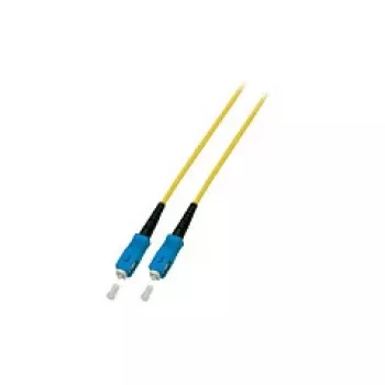 EFB Elektronik Simplex jumper SC-SC 9/125 OS2 LSZH geel 3,0mm 20m