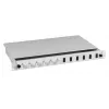 EFB-Elektronik LC OS2 lasdoos 48 pigtails / 24 koppelingen 1U 19 inch uitschuifbaar