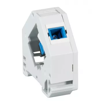 EFB DIN-railadapter voor LC/APC Singlemode, 2 poorten