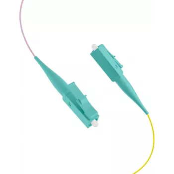EFB Elektronik fiber pigtail LC 50/125 OM3 12-kleurenset 2m - kabel-/adapterset - Multimode