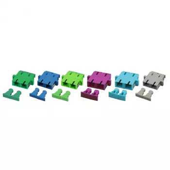 EFB Electronic koppeling SC-Duplex OM3 kunststof aqua behuizing