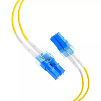 EFB Elektronik IPL-DF-LCULCU-2-1000 glasvezel-patchkabel, 10 m, OS2, LC/UPC naar LC/UPC, duplex, LSZH, geel