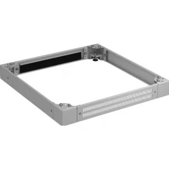 EFB-Elektronik PRO sokkel 600x600 mm, hoogte 100 mm, RAL 7035 lichtgrijs