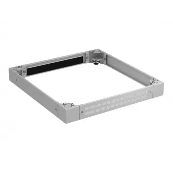EFB-Elektronik PRO sokkelafdekking voor frame 800x800 mm, hoogte 100 mm, RAL 9005 diepzwart