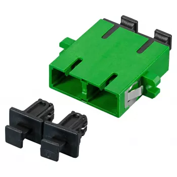 EFB Elektronik SC/APC simplex singlemode glasvezelkoppeling, blauw