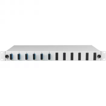 EFB Electronics lasbox SC 9/125 OS2 uitschuifbaar 12 pigtails offset 6
