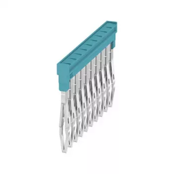 Weidmüller ZQV 1.5N/10 BL dwarsverbinder, 10-polig, blauw, 20 stuks